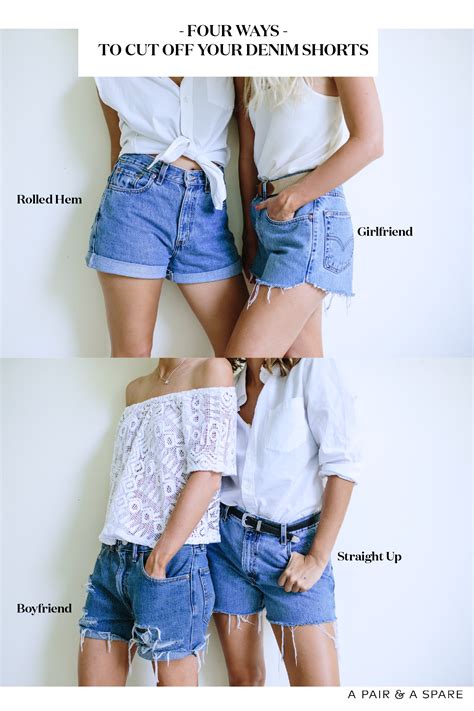 What is the word for cut off? DIY Denim Cut Offs: Four Ways | a pair & a spare | Bloglovin'
