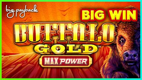 Best Buffalo Gold Slot Big Win Youtube
