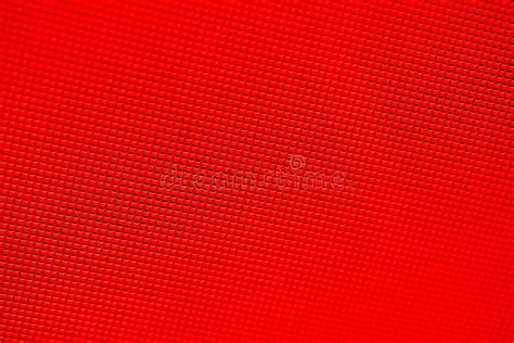 Plastic Mesh With Small Cells Red Color Background Texture Stock