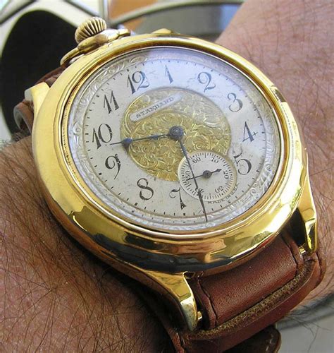 [ny Standard] 1898 12s Pocket Watch Non Destructively Converted To A Wrist Watch R Watches