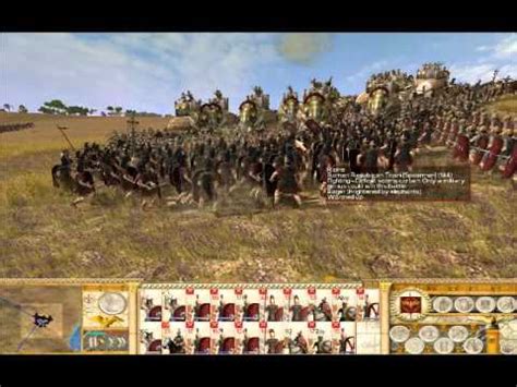 The roman legions utilized a more flexible battlefield strategy, with smaller units able to move independently. Rome Total War: Legion vs Phalanx - YouTube