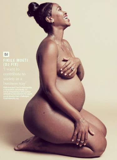South African Celebrities Pose Nude For Charity In Marie Claire July