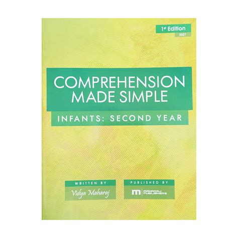 Comprehension Made Simple Infants 2nd Year Charrans Chaguanas