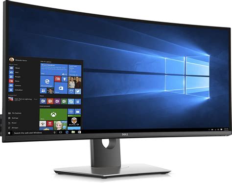 Dell Ultrasharp U3417w Curved Monitor 34 Black Excellent — Stock