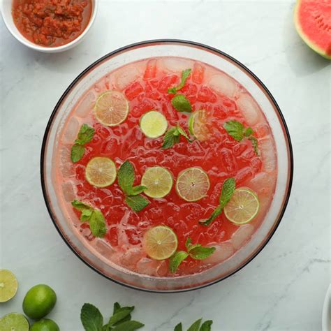 Spiked Watermelon Punch Cooking Tv Recipes