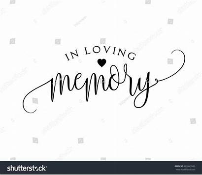 Word Vector Romantic Memory Loving Sign Shutterstock