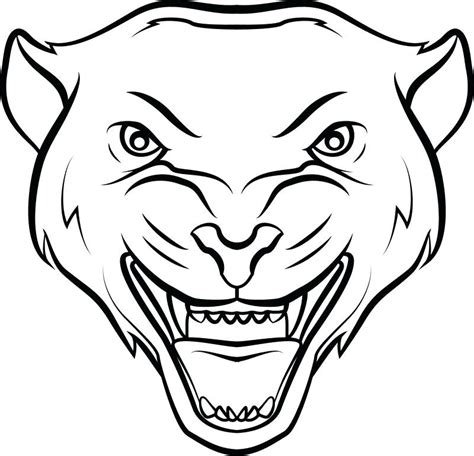 Carolina Panthers Logo Drawing Free Download On Clipartmag