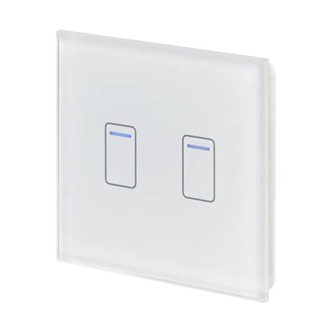 Retro Touch Crystal Touch Dimmer Switch 2g 1w White 01431 Uk