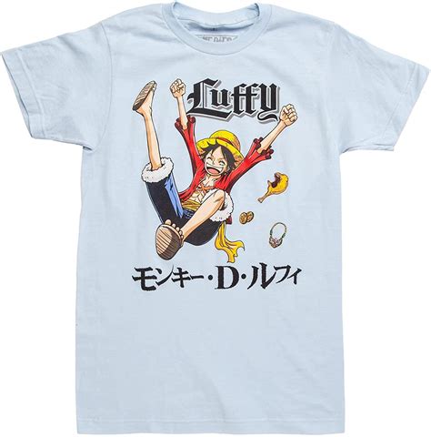 เสื้อยืดผู้ชาย Ripple Junction Mens One Piece Anime T Shirt One Piece