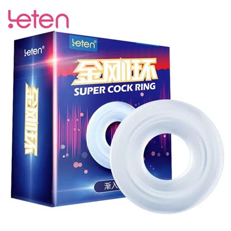 Discreet Packing Enlargement Penis Silicone Leten Branded Cock Ring