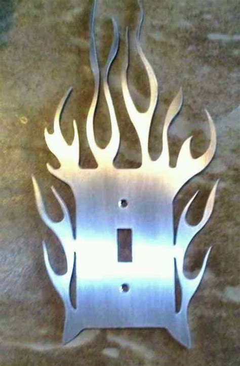 Flame Light Switch Cover Dxf File For Your Cnc Plasma Laser