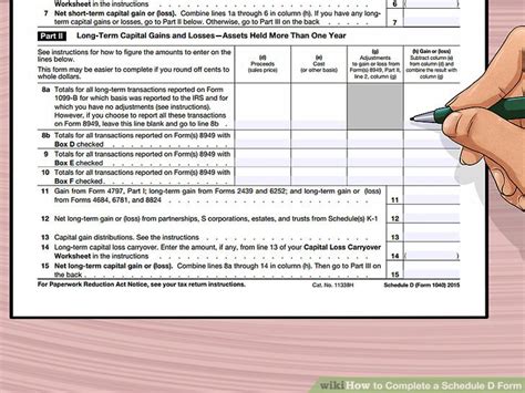 If your losses are greater than your gains by more than $3,000, the extra losses above the $3,000 limit can be carried forward to future tax years. How to Complete a Schedule D Form (with Pictures) - wikiHow