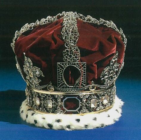 Imperial State Crown Frame Of Queen Victoria United Kingdom 1838