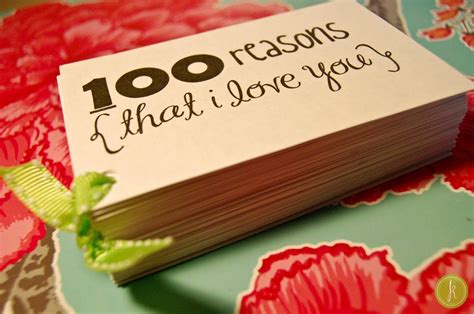 100 Reasons Why I Love You Diy And Crafts Pinterest Fathers Day
