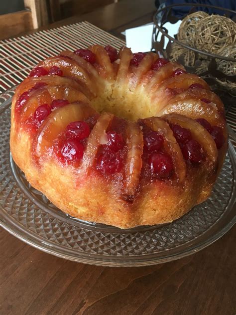 Pineapple Upside Down Bundt Cake With Pudding The Cake Boutique