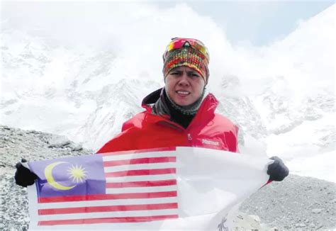 Malaysia Online Press Hanisah Wanita Islam Pertama Tawan Gunung Everest