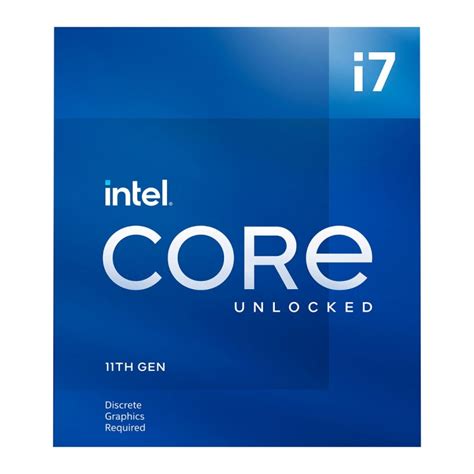 Processador Intel Core I7 11700kf 36ghz Cturbo 50ghz Lga 1200