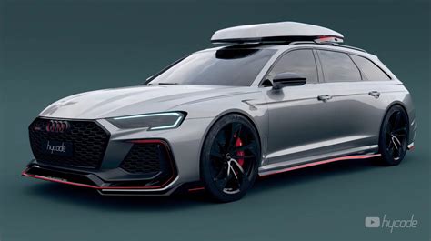 Rs8 Avant Super Wagon Rendering By Hycade Combines The Best Of Audi