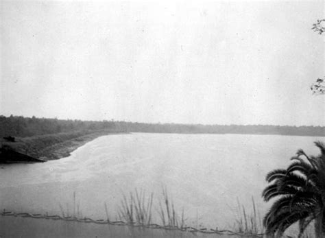 Florida Memory Looking West Across Lake Talquin Near The Power House