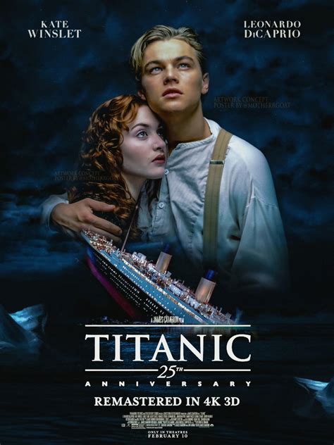 Titanic 25th Anniversary Motherrgoat Posterspy