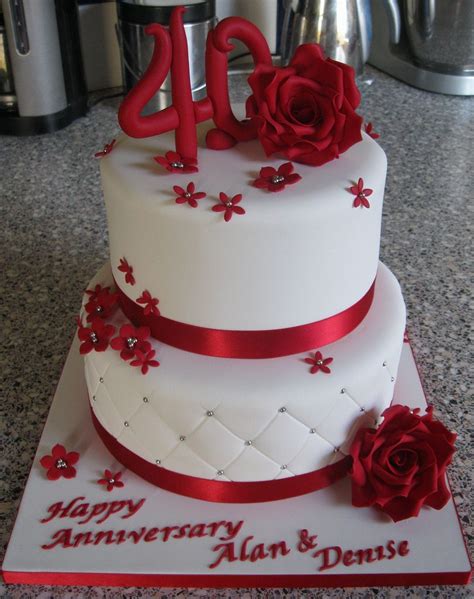 0 out of 5 stars, based on 0 reviews. ruby anniversary cakes | 40th wedding anniversary logo40th ...