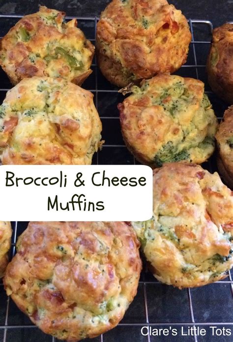 I vary the amount of water depending on how hard or soft the veggie is. Broccoli and Cheese Muffins | Baby food recipes, Weaning ...