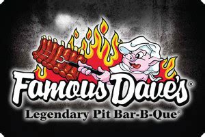 Quickcashmi buys discounted gift cards from the sellers directly, verifies their authenticity and balance of each gift card and then holds them until a buyer is found. Buy Famous Dave's BBQ Gift Cards Online, Get Instant Cash Back