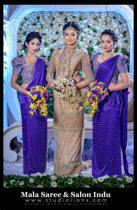 Sri Lankan Fashion Bridesmaid Saree Indian Bridesmaids Bridesmaid