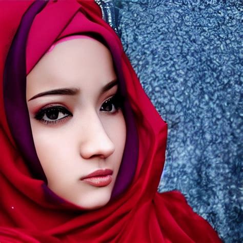 3d Sexy Girl Hijab Arthubai