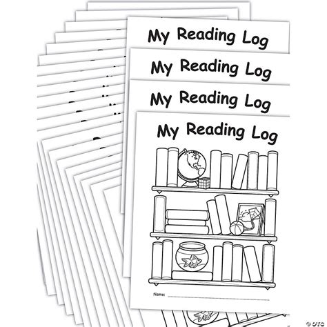 Teacher Created Resources My Own Books My Reading Log Pack Of 25