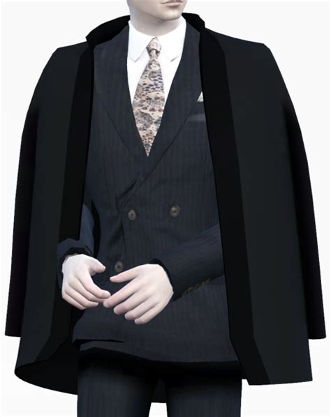 Dandy Shoulder Coat Acc At Happy Life Sims Sims 4 Updates