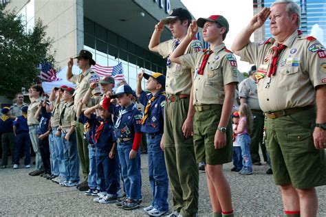 Boy Scout Flag Salute Img Boy Scout Flag Salute At Ge Flickr