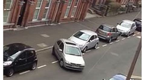 Parallel Parking Belfast Woman Is Internet Hit BBC News