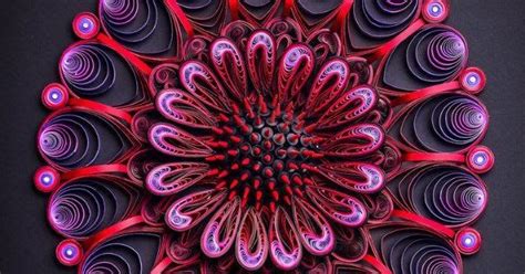 Remarkable Quilled Mandalas And Geometric Paper Art Paper Art