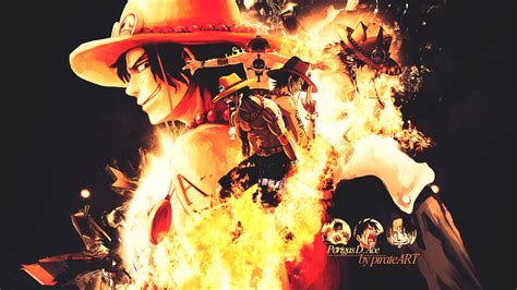 Download Portgas D Ace Anime One Piece HD Wallpaper By Dani K
