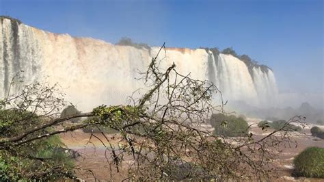 View Of Iguazu Falls From The Brazilian Side Stock Photo Image Of