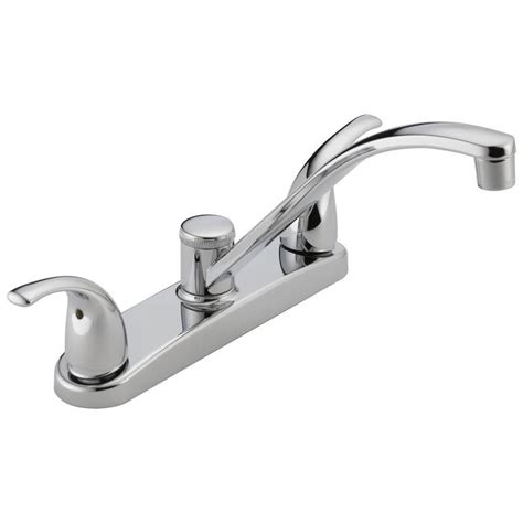 How to repair a leaky kitchen faucet | ask this old house. Shop Peerless Chrome 2-Handle Low-Arc Kitchen Faucet at ...