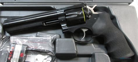 More accurate and powerful than the pistols, though with less common ammunition and considerably slower fire and reload times. RUGER GP-161 6" 357 MAGNUM REVOLVER (01704) for sale