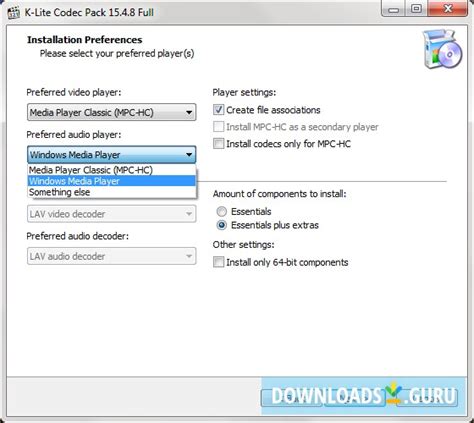 When you take a codec pack, you get a software bundle to facilitate the process so you wouldn't have to find each individually. Download K-Lite Codec Pack Full for Windows 10/8/7 (Latest ...