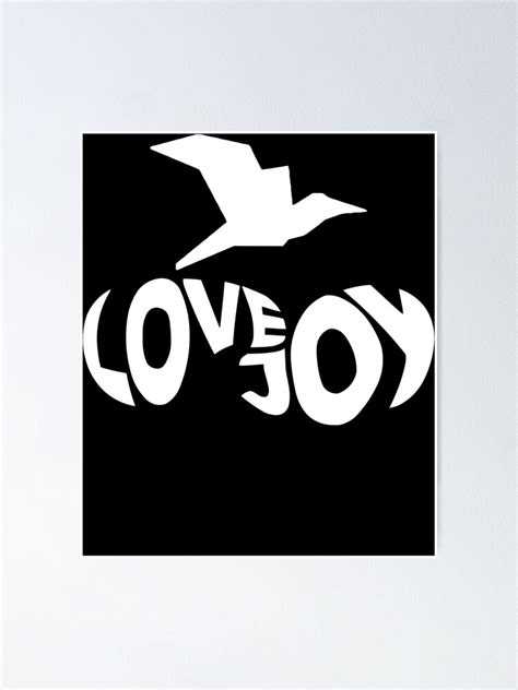 The Lovers Lovejoy Loves Music And Band Logo White Poster For Sale