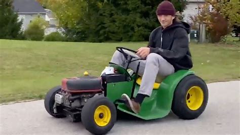 Custom Mini Lawnmower Go Kart Youtube