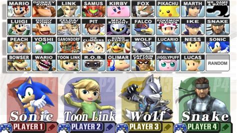 Super Smash Bros Brawl How To Unlock All Characters Youtube