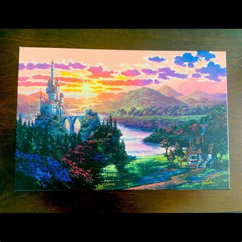 Disney Art Disney Treasures On Canvas The Beauty In Beasts Kingdom