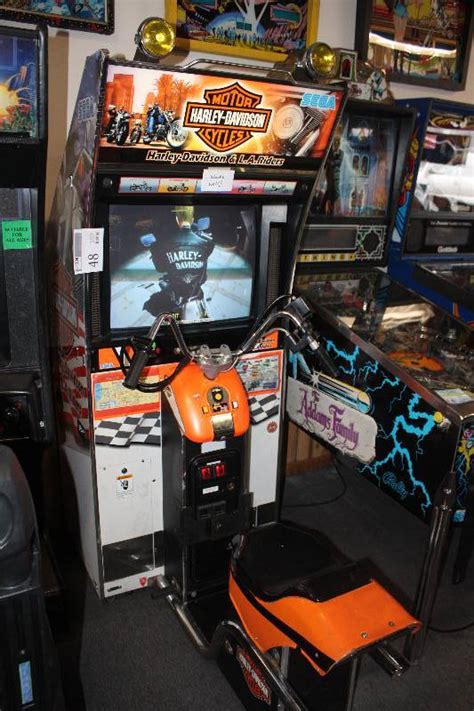 Sega Harley Davidson And La Riders Arcade Game Maple Lake Video Game