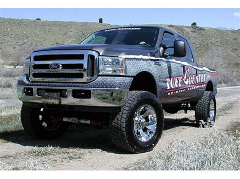 2005 2007 F250 And F350 4wd Tuff Country Leveling Kit W Sx8000 Shocks 5