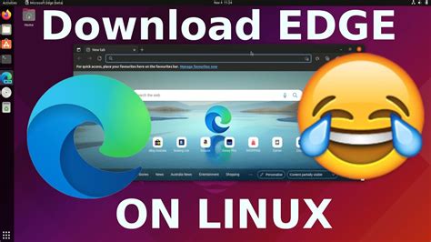 🎰 Install Microsoft Edge On Linux Ubuntu 🎰 Youtube
