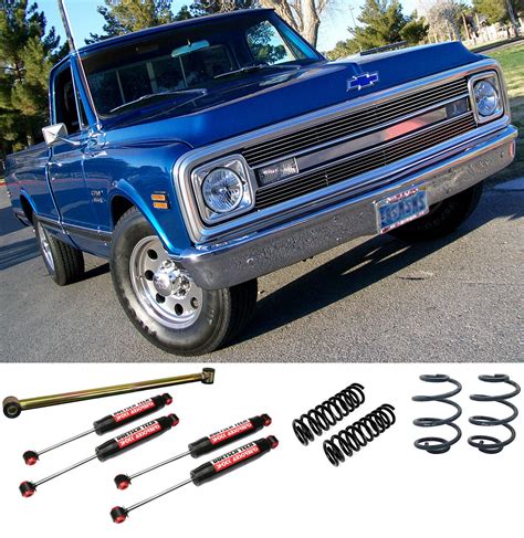 1963 1972 Chevy And Gmc C10 Lowering Kit Tuckers Classic Auto Parts