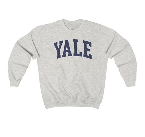 Yale University Sweatshirt Yale University Shirt Usa Etsy
