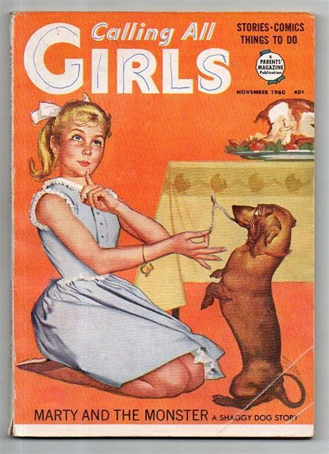 Calling All Girls 65 1960 Scarce Digest Size Ebay Dachshund Dog