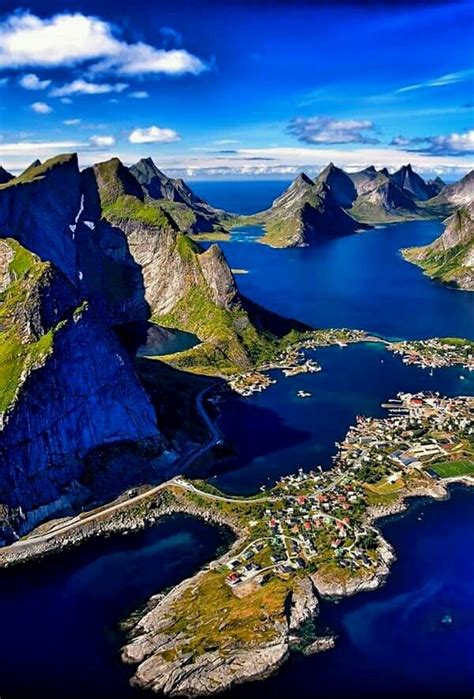 Lofoten Norway Vakre Steder Reise Landskapsmalerier